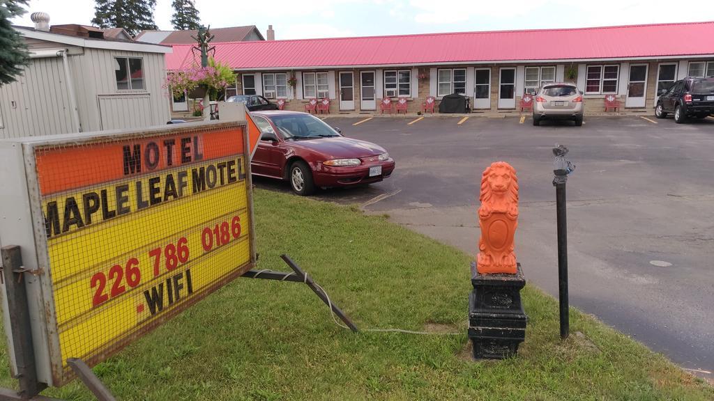 Maple Leaf Motel 德里 外观 照片